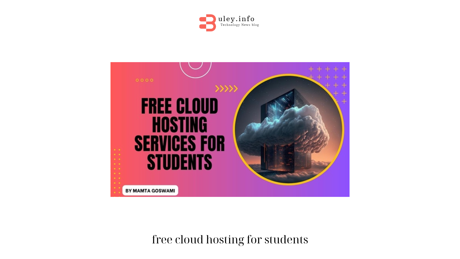 free cloud hosting for students (3)